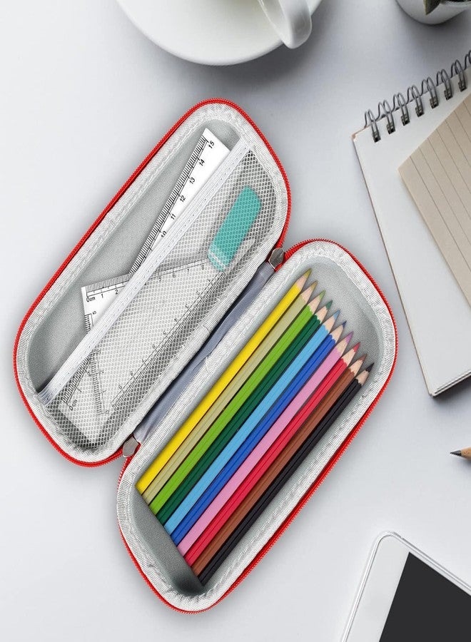 JUGTE Pencil Case 3D Cover Pencil Pouch Bag Compass School Pouch Organizer for Students Kids Premium Stylish Pen Holder Pouch Stationery Box for Boys and Gifts for Kids (Pencil case Lisa) - Image 2